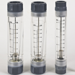 Dfg loạt Acrylic rotameter Inline Air nước Flow Meter biến khu vực Air & gas lưu lượng kế - Product Image 1