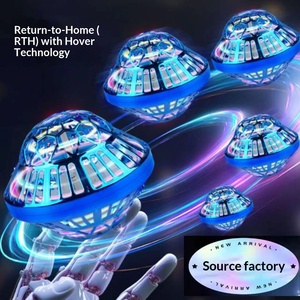 Jouet transfrontalier : <span class=keywords><strong>Boule</strong></span> gyroscopique UFO à induction, <span class=keywords><strong>lumineuse</strong></span>, à lévitation magique, en plastique, intelligent, type soucoupe <span class=keywords><strong>volante</strong></span>, gyroscopique de doigt et <span class=keywords><strong>boule</strong></span> <span class=keywords><strong>volante</strong></span> - Product Image 2