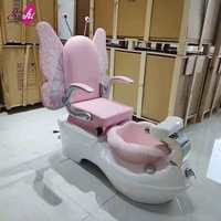 SUNKIN Chaise de pédicure pour enfants au design mignon, chaise papillon pour pédicure et manucure, best-seller
