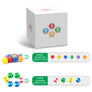 MNTL Último nuevo diseño personalizado sin BPA colorido 100 piezas Juego de ejecución de mármol azulejos magnéticos juguetes educativos para niños EN71, ASTM, CPSC, CE - Product Image 6