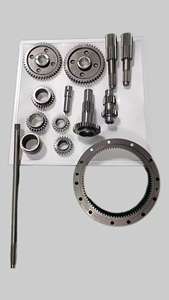 Ejes de Salida de Potencia de Doble Engranaje, Engranaje Impulsado de Rango Medio de 44 Dientes, Engranaje Impulsado de Baja Velocidad de 46 Dientes para Tractor Foton, <span class=keywords><strong>Lwo</strong></span>, Oubao, Zoomlion - Product Image 3