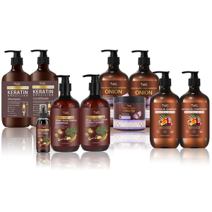 Champú <span class=keywords><strong>y</strong></span> Acondicionador de Queratina con Aceite de Batana TWG RTS, Mascarilla Capilar Suavizante e Hidratante, Champú con Aceite de <span class=keywords><strong>Jengibre</strong></span> <span class=keywords><strong>para</strong></span> <span class=keywords><strong>el</strong></span> Crecimiento del <span class=keywords><strong>Cabello</strong></span>, Sets de Cuidado Capilar - Product Image 1