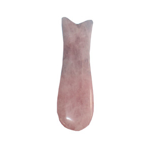 Bán buôn 100% tự nhiên thạch anh hồng guasha đá màu tím ngọc bích <span class=keywords><strong>gus</strong></span> SHA công cụ màu tím pha lê massage mặt gua SHA - Product Image 1