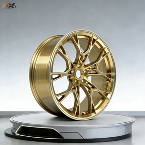 5*120 Roues 18 19 20 21 22 pouces en alliage d'aluminium concave doré, roues forgées sur mesure pour <span class=keywords><strong>BMW</strong></span> M4 M5 E46 F30 E90 E92 - Product Image 2