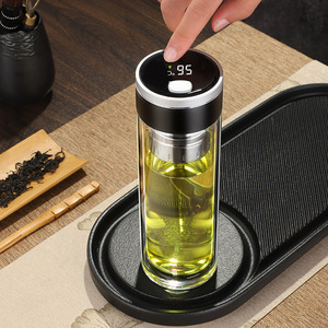 Double-Walled Magnetic Tea Mug With Push Button Design 500Ml For Men Gift Set - Product Image 2
