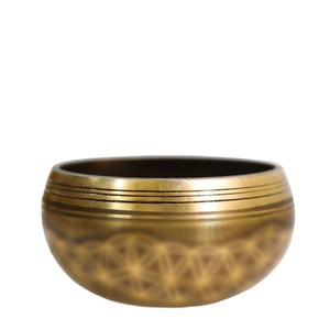 Bol chantant tibétain fait main en cuivre, bol sonore pour la thérapie sonore, l'équilibre des chakras, la méditation, le yoga, la guérison, bol Bouddha pour la relaxation - Product Image 1
