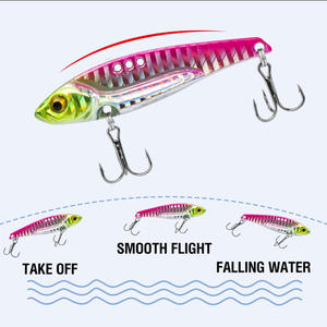 Leurre de pêche Vib <span class=keywords><strong>3</strong></span>-20g, leurre artificiel métallique coulant avec lame, spinner, crankbait, leurre vibrant, swimbait, Pesca pour la pêche au bar, au brochet et à la perche - Product Image 5
