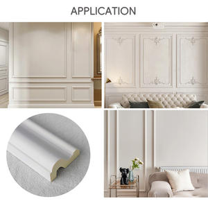 Fabbrica all'ingrosso impermeabile parete interna di stampaggio deocrative pannello pu stampaggio PU sedia ferroviario per la casa - Product Image 5