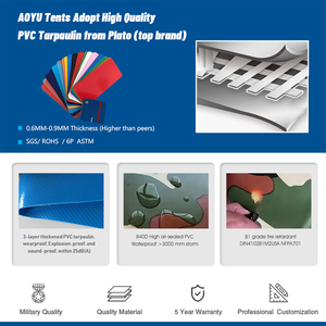 AOYU Tente de <span class=keywords><strong>camping</strong></span> gonflable en PVC pour hôpital, isolation médicale d'urgence, secours en cas de catastrophe, pour la randonnée - Product Image 4