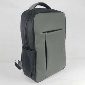 Sac à dos pour ordinateur portable noir, mode affaires, imperméable, en polyester, grande capacité, voyage, moderne, minimaliste, sac d'école pour étudiants, frontal - Product Image 2