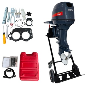 OEM CDI Su Soğutmalı Sistem Uzun Şaftlı Manuel Çalıştırmalı 2 Zamanlı 40HP Benzinli Dıştan Takma Deniz Motoru Balıkçı Teknesi İçin - Product Image 1