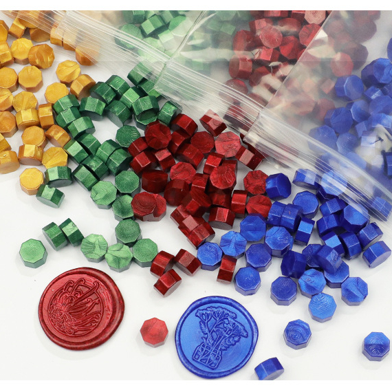 Оптовая продажа, восковой Воск 35 г, пакет, восьмиугольный восковой Воск для печати, конвертов, карточек, поделок, восковая печать