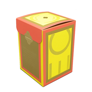 Sang trọng tùy chỉnh có thể gập lại sang trọng thẻ giấy chăm sóc da bao bì hộp ngược tuck cuối hộp mỹ phẩm - Product Image 3