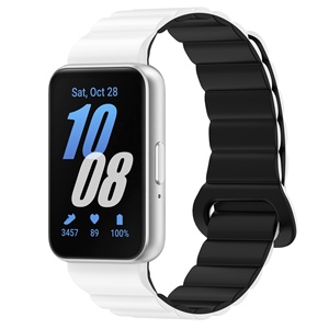 <span class=keywords><strong>Bracelet</strong></span> de <span class=keywords><strong>montre</strong></span> magnétique en silicone de luxe pour Samsung Galaxy Fit 3, <span class=keywords><strong>bracelet</strong></span> de <span class=keywords><strong>montre</strong></span> tout-en-un avec connecteur métallique - Product Image 5