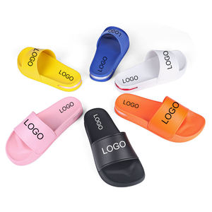 รองเท้าแตะสไลด์แบบขายส่ง สกรีนโลโก้ตามสั่ง สำหรับทีมชายหญิง - Product Image 1