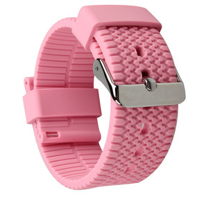 Correa de reloj inteligente deportivo Premium de alta calidad para Huawei Jiaming Samsung 22mm correa de silicona blanca transpirable caucho suave acero - Product Image 6