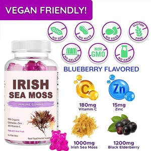 Suplementos alcalinos del mejor precio del servicio del OEM musgo de mar irlandés gomoso con el mineral de la vitamina - Product Image 3