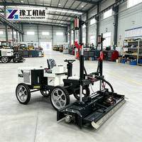 Machine à niveler les sols en béton par laser efficace avec vitesse de nivellement rapide pour les terrains de sport