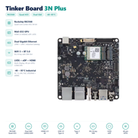 HT ASUS Tinker Board 3N PLUS Komputer Papan Tunggal Rockchip RK3568 Quad Core Cortex A55 Dual Gigabit Ethernet Industrial SBC Sup