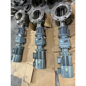 Vanne rotative DN100 DN150 DN200 VL pour le transport de poudre par ventilateur d'arrêt scellé Vannes de sas rotatives spéciales pour poudre ou granulés - Product Image 2