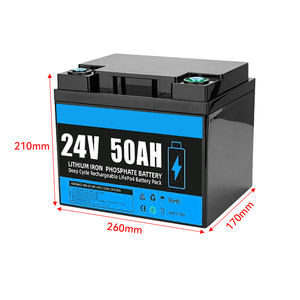 Paquete de Baterías de Litio de 12V 12.8V 24V 25.6V 36V 50Ah 100Ah 200Ah 280Ah 300Ah para Barcos, Paquete de Baterías de 48V 51.2V 60V - Product Image 2