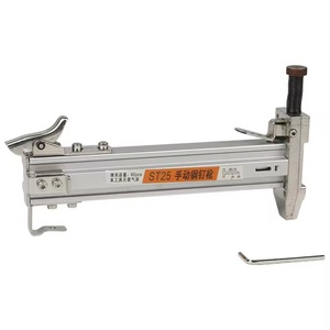 Pistolet à clous manuel ST15/ST18, <span class=keywords><strong>cloueur</strong></span> manuel en acier pour la fixation des plaques de plâtre murales - Product Image 1