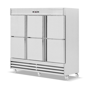 Equipo de refrigeración de acero inoxidable, refrigerador vertical de estilo <span class=keywords><strong>americano</strong></span> de 110V refrigerador de baja temperatura - Product Image 6
