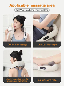 Masajeador de mano Martillo de masaje vibratorio eléctrico inalámbrico de tejido profundo para relajación corporal - Product Image 4