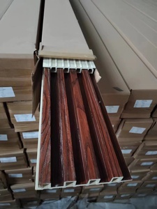 Paneles de Pared Interiores Modernos de WPC, Resistentes al Agua y al Fuego, Ecológicos, con la Última Tecnología <span class=keywords><strong>Etex</strong></span>, Construcción de PVC Coextruido, al Mejor Precio - Product Image 3