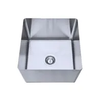 Aangepaste Ss 304 316 Rvs Restaurant Industriële Utility Sink Vervaardigd Handgemaakte Commerciële Aanrecht Kom