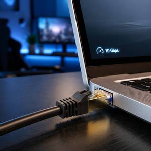 <span class=keywords><strong>Cable</strong></span> de Conexión Cat7 CCA S/FTP de Alta Velocidad Directo de Fábrica, <span class=keywords><strong>Cable</strong></span> <span class=keywords><strong>Ethernet</strong></span> <span class=keywords><strong>Cat</strong></span> <span class=keywords><strong>7</strong></span> Blindado con RJ45 para Router, Juegos y Centro de Datos - Product Image 5