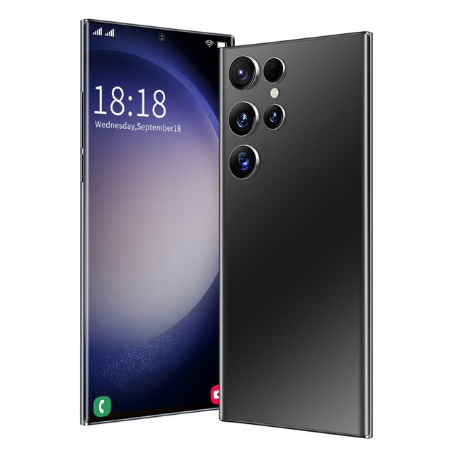 Wholesale S23 Ultra Smartphones Factory Price 16GB+1TB 6.8inch Touch Screen Unlock S-Pen 4G WIFI Android CDMA LTE 108MP French