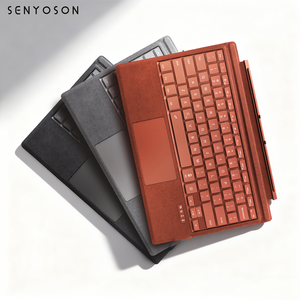 Funda Magnética Desmontable SYX con Trackpad Multitáctil, Ranura para Lápiz Delgada, Resistente a Golpes, para <span class=keywords><strong>Surface</strong></span> <span class=keywords><strong>Pro</strong></span> 4 5 6 <span class=keywords><strong>7</strong></span> con Teclado - Product Image 1