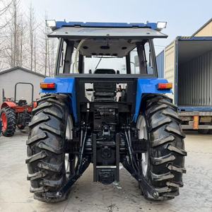Tracteur <span class=keywords><strong>agricole</strong></span> d'occasion 4x4 avec moteur diesel Holland 4 cylindres 120 ch pour terres agricoles - Product Image 4