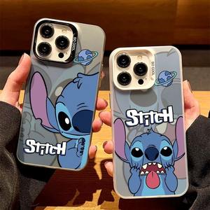 Funda rígida de PC para teléfono móvil con diseño de Stitch de dibujos animados, la más vendida, para <span class=keywords><strong>iPhone</strong></span> 17, 16 Pro, 15, 14, 13, 12, <span class=keywords><strong>Apple</strong></span> 11 Plus, <span class=keywords><strong>XS</strong></span> <span class=keywords><strong>Max</strong></span> - Product Image 1