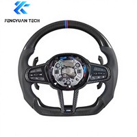 Volant chauffant personnalisé en fibre de carbone pour Toyota A90 GR Supra MK4 MK5 G80 2019 2020 2021 2022 2023 2024 2025 2026