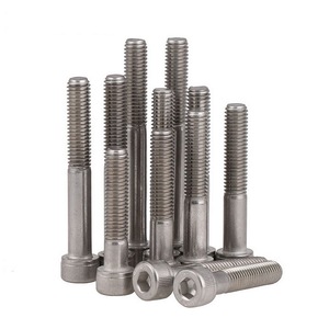 Tornillos hexagonales de medio diente de acero inoxidable, tornillos Allen de rosca parcial, M4, M5, M6, M8, M10, <span class=keywords><strong>M12</strong></span>, DIN912, 304 - Product Image 4