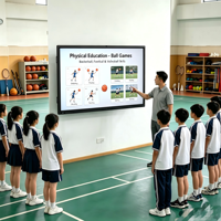 Tableau blanc électronique interactif 4K de 75 pouces avec écran multi-touch pour les écoles, la formation et les conférences