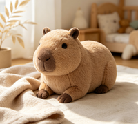 Peluche personnalisée Capybara douce, jouet en peluche OEM ODM, poupée Capybara avec logo personnalisé