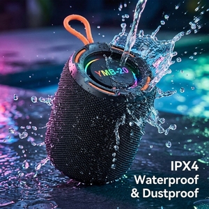 High Power 5W Full Range 66mm Driver Portable <b>Speaker</b> RGB Atmosphere Light TWS Interconnection Outdoor <b>Bluetooth</b> <b>Speaker</b> OEM ODM - Product Image 6