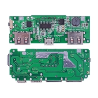 Module de charge pour batterie lithium 18650 avec double port USB 5V 2.4A Micro/Type-C et LED, pour batterie externe
