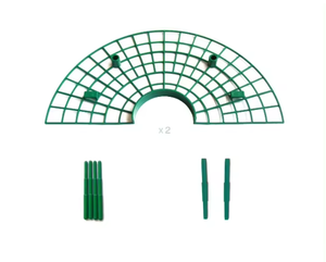 EVERGREEN Pot de support <span class=keywords><strong>pour</strong></span> fraises en plastique PP, minimaliste, imperméable et durable, <span class=keywords><strong>pour</strong></span> jardinage au sol - Product Image 3