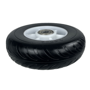 Solid Pu Foam Wheel 2.50-4 Inch With Ball Bearing High Load Capacity For Caster Wheels - Product Image 4