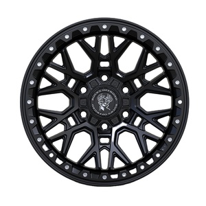 NOUVELLES Jantes de Rechange en Alliage d'Aluminium Personnalisées, Revêtement Noir Mat, 17 Pouces, 5/6 Trous, 5x127/6x114.3/6x139.7/6x135, Roue Beadlock 4x4 - Product Image 2