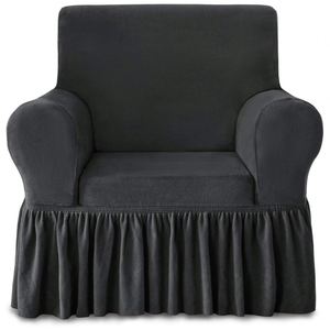 Jacquard Stretchable <b>Sofa</b> <b>Cover</b> European and American Style Floral Pattern with Thickened Skirt <b>Sofa</b> <b>Cover</b> - Product Image 1