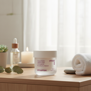 Innisfree ครีมคอลลาเจนชาเขียวเซราไมด์50มล. สำหรับผิวหน้า - Product Image 3