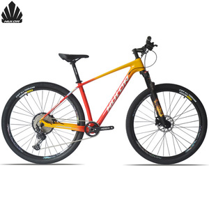 Bicicleta de Montaña HULDABIKE de 29 Pulgadas, Fibra de Carbono, Shimano de 12 Velocidades, Frenos Hidráulicos, Cuadro Rígido, Bicicleta Todoterreno - Product Image 1