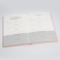Carnet de Gratitude Quotidienne Personnalisé en Lin – Couverture Rigide, Affirmations, Pleine Conscience, Inspiration – Impression de Carnet de Gratitude