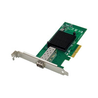 İyi Fiyatlı X520 Ağ Kartı 82599 Yonga Seti Destekli PCIe X8 SFP 10G X520 İnternet Kartı Masaüstü Ağ Arabirim Kartı