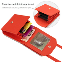 Tali Lanyard Panjang Selempang, Casing Ponsel Samsung ZFlip7 Model Akordeon, Tempat Kartu Multi-slot, Casing Pelindung Ponsel Filp6